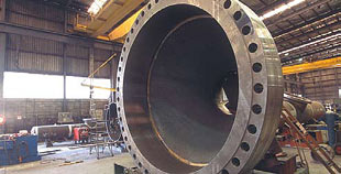 Nearly 400 tonnes of Grade 7-490AL50 modified XLERPLATE® steel has gone into construction of propane vessels, which were designed by WE Smith.